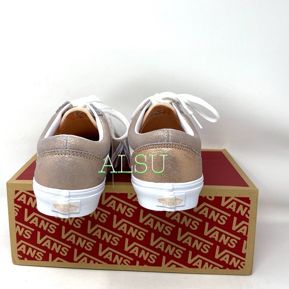 VANS Old Skool Canvas Rose Gold Men’s Sneakers - Picture 6 of 8